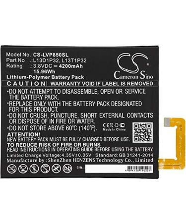 Replacement Battery L13D1P32 L13T1P32 for Tab 2 A8-50 A8-50F A8-50LC - 3.8V 4200mAh | International Shipping Available - Buy Online on GoSupps.com