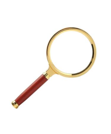 20 Times Full Metal Handheld Old Man Reading Magnifier 10 Times Read High-Definition Optical Glass Mirror Made in China