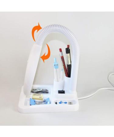 Magnifying Glass 5X 10x Desktop Gooseneck Illuminated Magnifier - Magnifying Lamp - with Ultra Bright Energy Saving Led Light Great Hands Free Magnifier for Reading Hobbies Crafts Workbench Dia - Buy Online on GoSupps.com