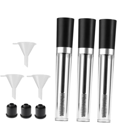 FOMIYES Mascaras 3pcs Funnel Empty Storage Bottle Cosmetic Bottle Eyelash Solution Bottle Solvent Bottle Filling Eyelash Remover - Buy Online on GoSupps.com