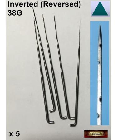 Needle Felting Needles 38G Medium Inverted Reversed Pack of 5 - MOREZMORE - Buy Online on GoSupps.com