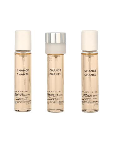 CHANEL Chance Twist & Spray Eau De Toilette Refill - 3x20ml/0.7oz - Buy Online on GoSupps.com