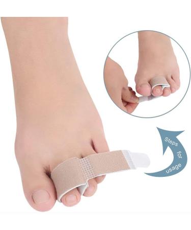 HouChanges Toe Straighteners - Reusable Splints for Bent, Hammer, Overlapping, and Broken Toes (3Pcs) - Buy Online on GoSupps.com