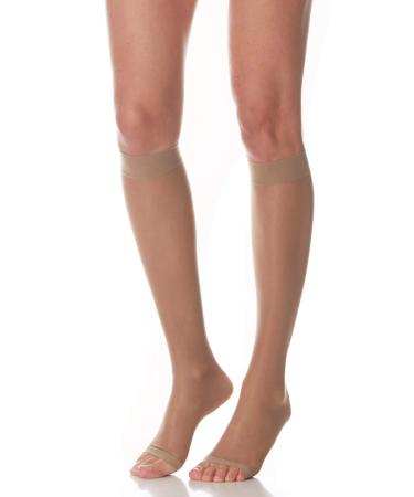 Scudotex Media Short 140 Open Denier Open Open Lace Color Natural Size 6-1 Piece