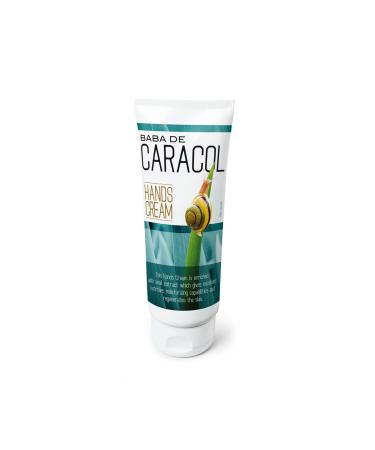 Orange Care Baba de Caracol Moisture cream with snail mucus (100 ml) hand cream for dry hands - cares for regenerated nourished and makes the skin smooth.For men and women