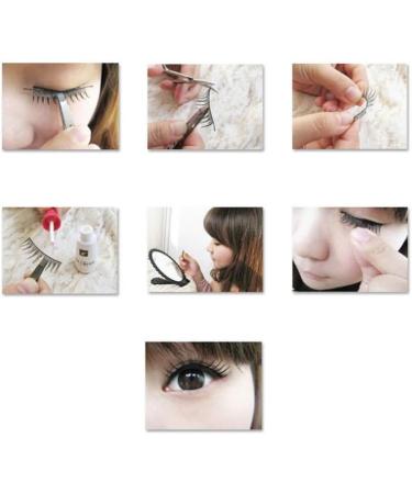New 5 Pair 3D Imitate Mink False Eyelashe Wispy Natural Long Thick Fake Eyelashe - Buy Online on GoSupps.com