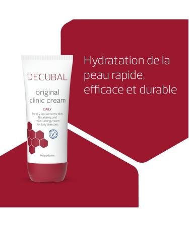 Decubal Original Clinical Cream | Intensive moisturizer for dry very dry and sensitive skin | Hydration up to 72 hours | 250 g - Buy Online on GoSupps.com