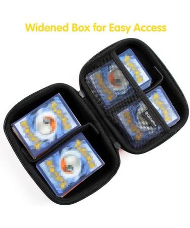 GEAoffice 450+ Trading Card Carrying Case - Hard EVA Organizer Storage Box for Game Cards - Holds MTG TCG Gifts for Boys and Girls - Buy Online on GoSupps.com