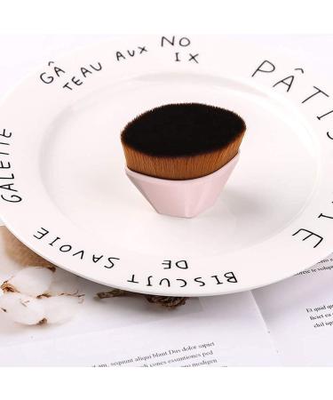 Petal-Shaped Makeup Brush Foundation Brush Foundation Makeup Brush Suitable for Mixed Liquid Cream or Flawless Powder Cosmetics Multifunctional Makeup Brush (Pink) - Buy Online on GoSupps.com