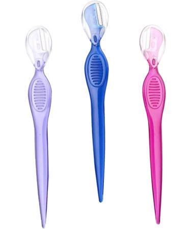 Minkissy 3-in-1 Eyebrow Care & Beauty Makeup Tools Set - Eyebrow Trimmer Dermaplaning Tool and Razor Handle (12.5x1.5cm) - Shop Internationally - Buy Online on GoSupps.com