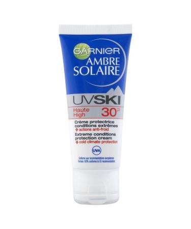 6 x Garnier Ambre Solaire UV SKI Sunscreen SPF 30 30 ml