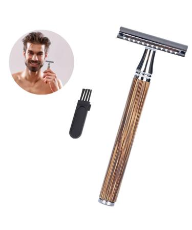 Premium Long Handle Safety Razor | Double-Sided Manual Razor for Men & Women - Best Shaving Experience - Buy Online on GoSupps.com