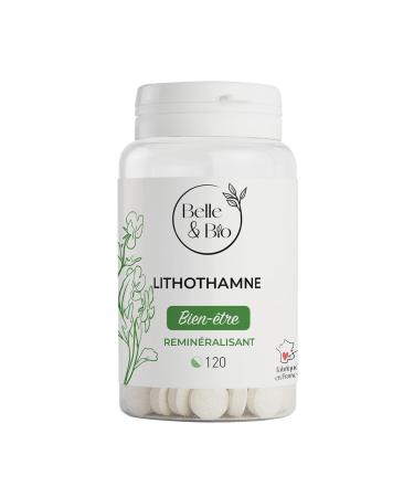 Bone Strengthening - Calcium & Magnesium - Lithothamne - 120 tablets - 1 month cure - Belle & Bio Food Supplement - Made in France