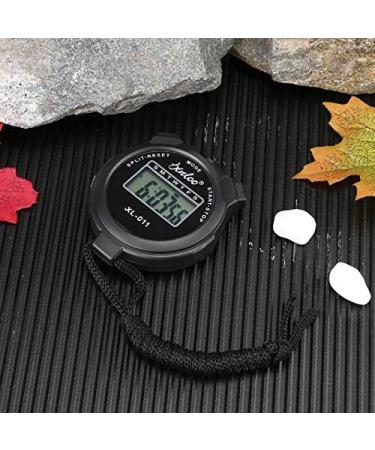 LCD Digital Stopwatch Timer with Alarm, Compass & Chronograph - Orange | Fitness Coach Refrees - Buy Online on GoSupps.com
