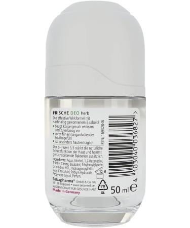  SEBAMED Sebamed Fresh Roll-On Deodorant - Reliable Protection Against Body Odor - 48-Hour Effect - Long-Lasting Freshness - Aluminum-Free - 50ml - Buy Online on GoSupps.com