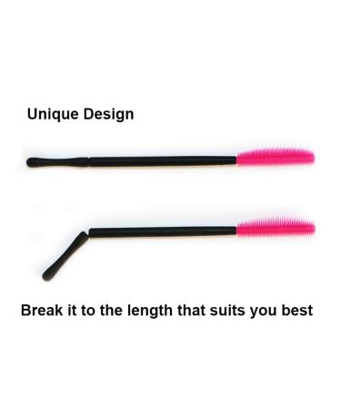 OKDEALS 250 PCS Disposable Mascara Wands - Silicone Eyelash Brushes & Makeup Applicators Kit in 5 Colors - Ideal for Professionals & Home Use - Buy Online on GoSupps.com