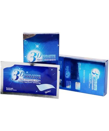 3D White Teeth Whitening Strips - Professional Whitening Treatment for Brighter Smiles - Buy Online on GoSupps.com