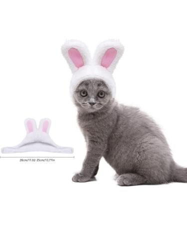 Shop Cute Adjustable Bunny Hats for Cats & Dogs - 3pcs Pet Headgear Party Costume - Buy Online on GoSupps.com