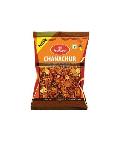Haldiram s Chanachur | 200g (Pack of 2) | Perfect Namkeen Snack | Flavourful and Crunchy | Tea Time Savoury Sour 200.00 g (Pack of 2)