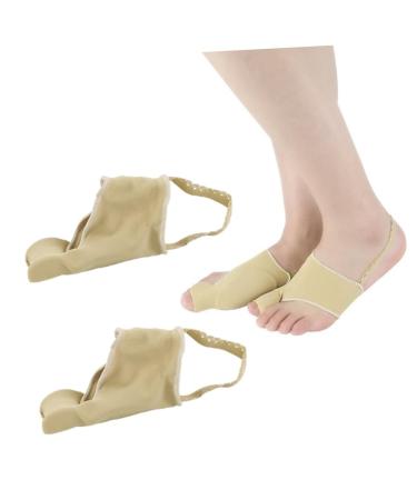 FOMIYES Thumb Straighteners Protector Sleeve Bunion Thumb Separator & Cushions for Women - Thin Bunion Remover Guard M Beige | International Shipping - Buy Online on GoSupps.com