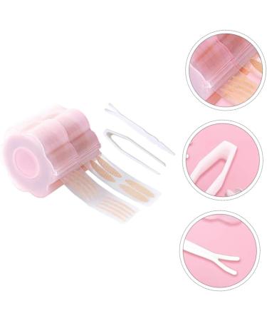 FOMIYES 2 Sets Double Eyelid Sticker Lace Eyelid Stickers Eye Beauty Tape Double Sided Sticky Tape Invisible Eyelid Strips Clear Tape Double Eyelid Fiber Pink Makeup Tools Beautiful Eyes - Buy Online on GoSupps.com