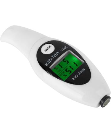 Natudeco Skin Moisture Analyzer Face Moisture Tester Detector Skin Care Water Oil Detector Face Care Tool for Home Beauty Salon SPa(White) - Buy Online on GoSupps.com