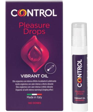 CONTROL VIBRANT OIL - Orgasmic Warming & Stimulating Oil 100% Made in Italy 140 Doses - Shop Internationally! - Buy Online on GoSupps.com