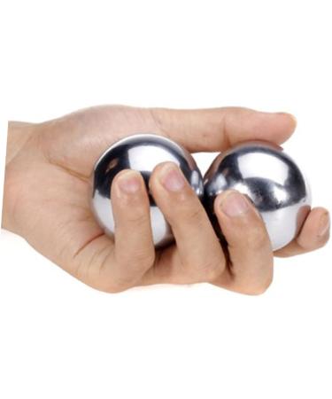 Fomiyes 3-Piece Gymnastics Ball Set | Baoding Balls & Hand Massager for Fitness & Rehabilitation - Buy Online on GoSupps.com