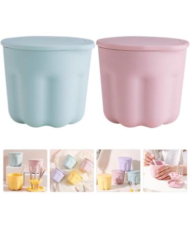 Beavorty 2 Sets Pp Washing Bowl Beauty Tools Beauty Tool Cleaner Kit Makeup Brush Cleaner Kit Makeup Brush Washing Tool Makeup Brush Cleaning Pad Self Made Silica Gel Silicone Brush medium Sky-blue - Buy Online on GoSupps.com