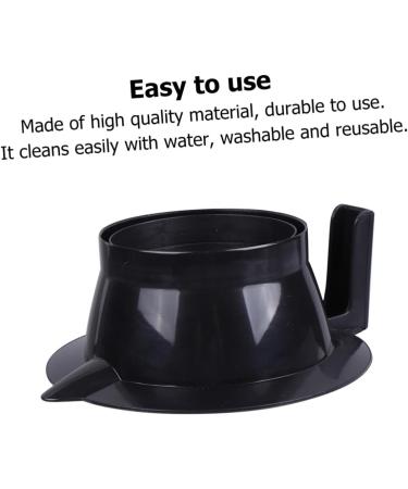 4 Pi ces Bols de Teinture Cheveux Plastique avec Manche Bols Coloration avec Graduation pour Salon Professionnel Accessoires de Coloration Capillaire Noir - Buy Online on GoSupps.com