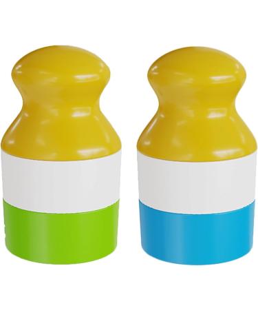 Sunscreen Applicator Portable Applicator Refillable Roll Sunscreen Brush For All Can Be Used During Travel And Sun Exposure Lotion & Sunscreen (Blue+Green) - Buy Online on GoSupps.com