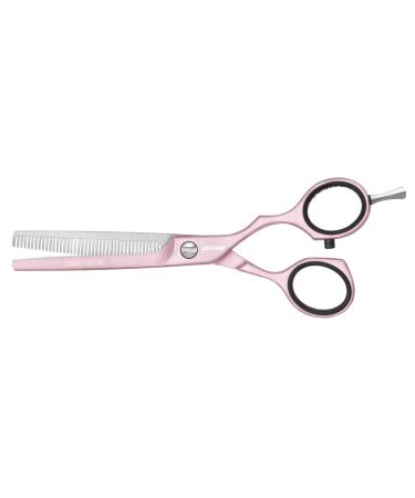 Jaguar White Line Pastel Plus 40 Offset Texturing Scissors 5.5-Inch Length Rose 0.03597 kg