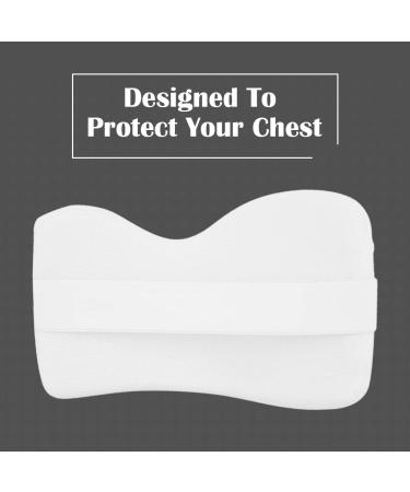 SPORTAXIS Batting Chest Guard - Low Density Foam Closure - White - Buy Online on GoSupps.com
