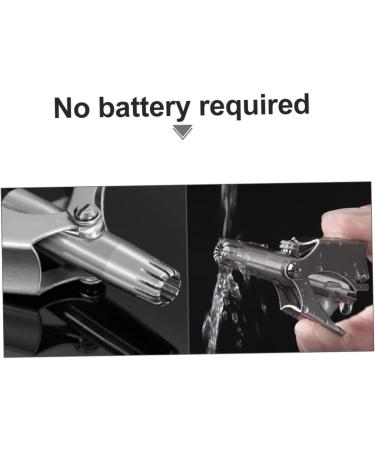 Ipetboom 1 Set Nose Hair Scissors & Lady Shaver | Painless Ear Nose Razors & Electric Nail Clipper - Stainless Steel Portable Trimmer - Buy Online on GoSupps.com
