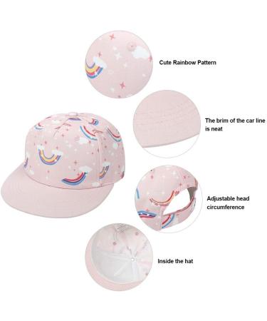 XYIYI Kids Baby Baseball Cap - Cotton Sun Hat for 2-4 Years - Rainbow - Buy Online on GoSupps.com