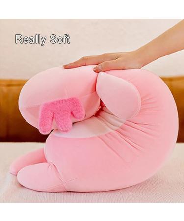 Kekeso Long Axolotl Plush Pillow - Green 65cm/25.59inch - Stuffed Animal Gift for Boys and Girls - Salamander Plush Toy for Christmas - Buy Online on GoSupps.com