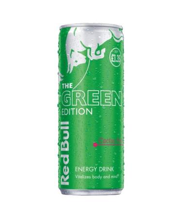 Red Bull Energy Drink 12x250ml (Cactus Fruit-Green)
