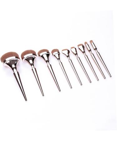 9st Makeup Women's Suit Makeup Brush Cosmetic Brush Professional Makeup Brush Powder Brush Makeup Brush For Women Adjusting Rubber Handle Main - Buy Online on GoSupps.com
