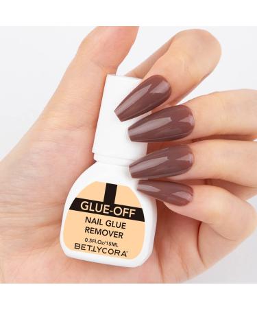 BettyCora Nail Glue Remover 15ml - Fast & Easy False Nails Adhesive Remover - Buy Online on GoSupps.com