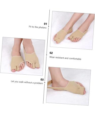 4 Pairs Bunion Socks - Split Foot Protector & Cushion Cover for Adjustable Foot Care - Buy Online on GoSupps.com