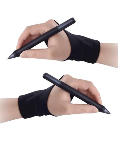 Senhai Digital Artist Gloves for Graphics Tablets 3 Pieces Size 2 Drawing & Painting Finger Gloves in Sapphire Blue Pink & Black - Buy Online on GoSupps.com