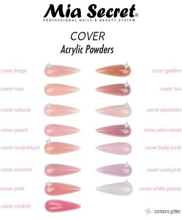 Mia Secret Cover Nude Blush Acrylic Powder 4oz - Professional Grade - Buy Online on GoSupps.com