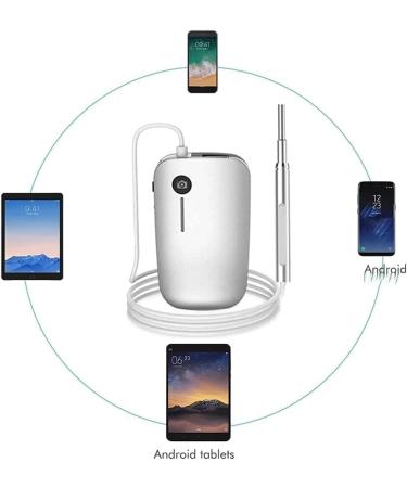 Corsehild Ear Wax Removal Tool - Portable LED Ear Endoscope for Kids, Adults & Pets - Buy Online on GoSupps.com