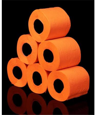 Colorful Luxury Toilet Paper - 3 Rolls - Soft 3-Layer Renova - Vibrant Colors: Blue Green Red Orange Pink Yellow Black - Ideal Gifts - Buy Online on GoSupps.com