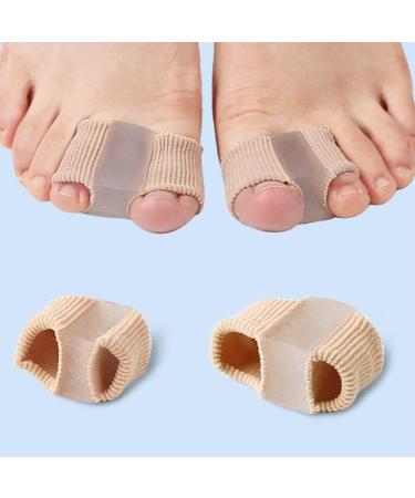 Cohaeli Bunion Corrector 4Pcs Set - Orthopedic Toe Separators & Splint for Hallux Valgus - Foot Care Supplies - Size L 6x3.2cm - Buy Online on GoSupps.com
