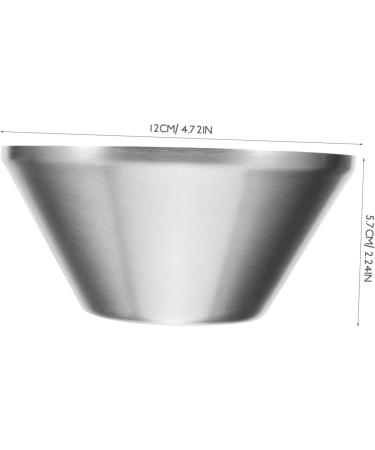 Healeeved Stainless Steel Shaving Shell Razor Accessories | Premium Shaving Shells Cups & Bowls for Men | International Shipping Available - Buy Online on GoSupps.com