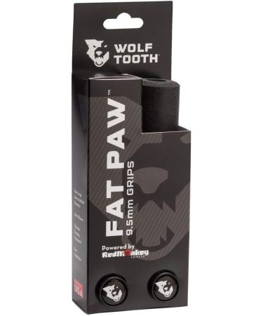 Wolf Tooth Fat Paw Black Silicone Mountain Bike Grips - Superior Grip and Comfort - Buy Online on GoSupps.com