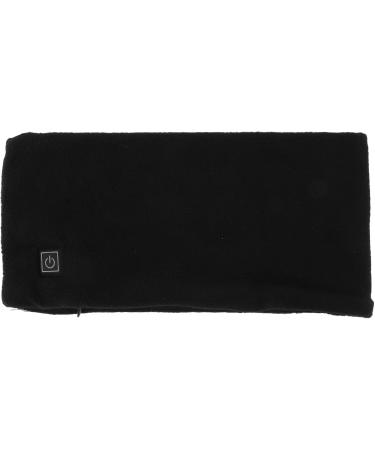 Buy Heated Neck Warmer - Adjustable Flannel Winter Accessory with 3 Heat Settings for Cold Resistance & Horse Riding (Black) - Buy Online on GoSupps.com