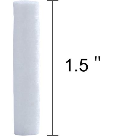 100 Count Cotton Rolls #2 Medium - Dental Gauze Cotton Rolls - High Absorbent 100% Natural Cotton - Non-Sterile - 100pcs - Buy Online on GoSupps.com