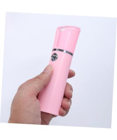FOMIYES 1pc Spray Cold Hydrator Handheld Pink Charging Nano Evaporator Face Usb Humidifier 14.1x2.6cm Pink - Buy Online on GoSupps.com